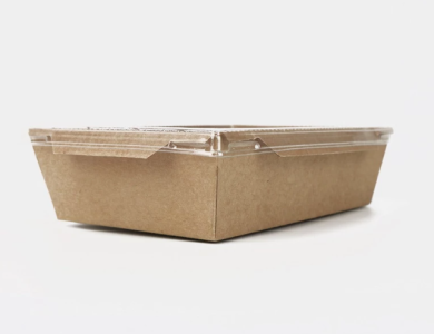 Hộp giấy kraft 700ml - nắp trong